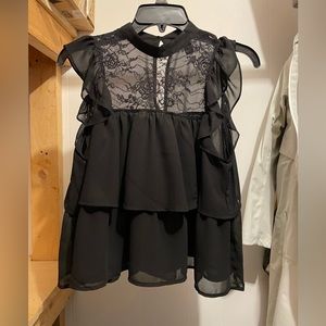 Forever21 Lace Blouse. Size S. Worn once.